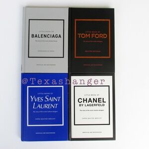 NWT Little Book of Balenciaga, Chanel by Lagerfeld, Yves Saint Laurent, Ford